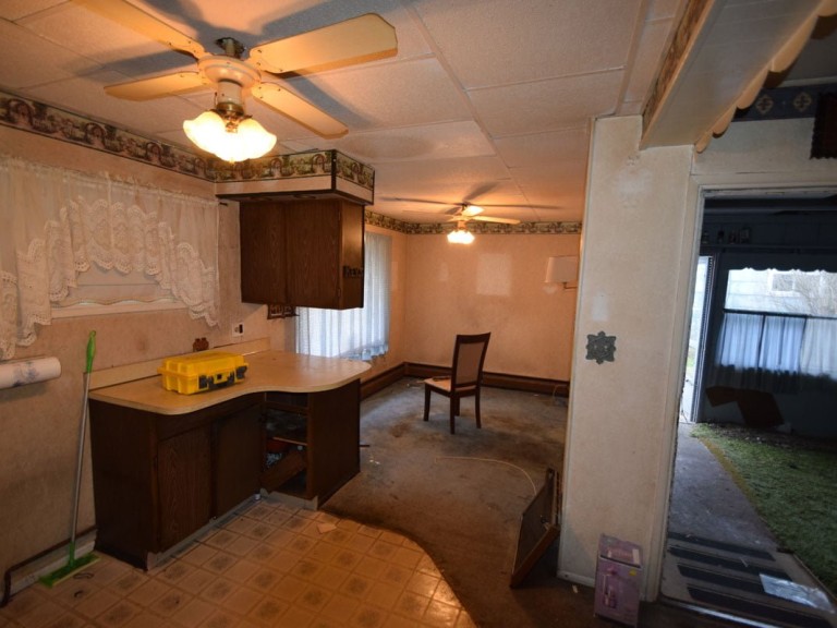 Kitchen before